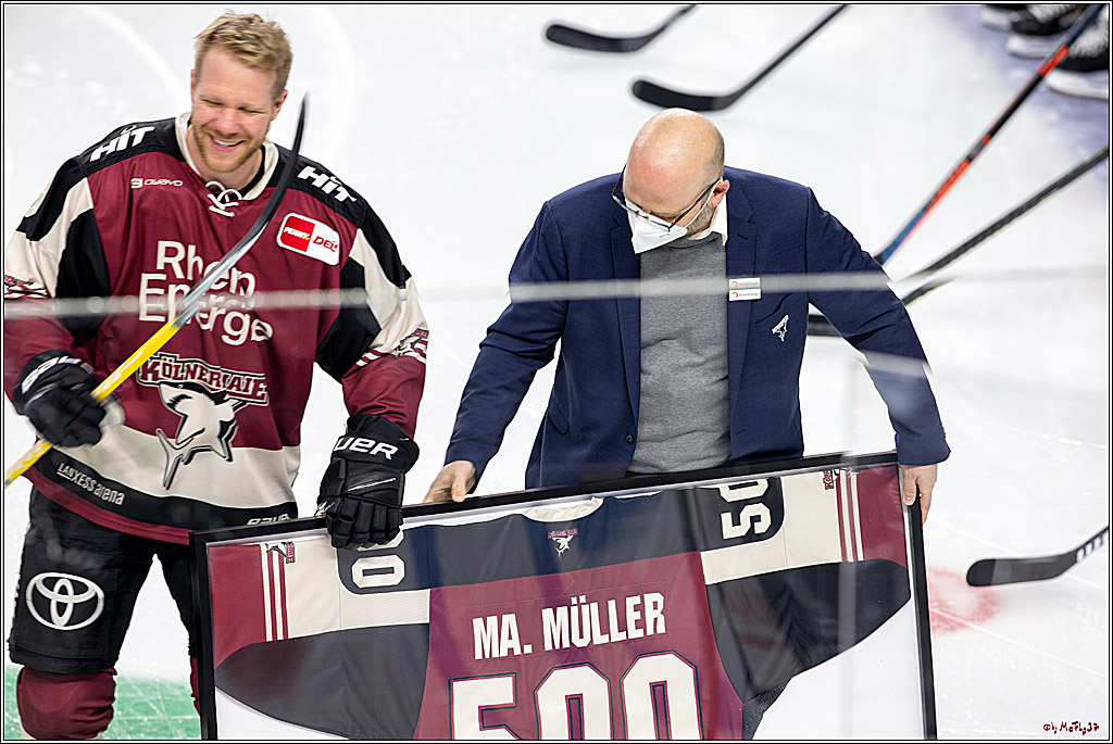 PENNY DEL;  Koelner Haie - Iserlohn Roosters; Koeln, 11.01.2021